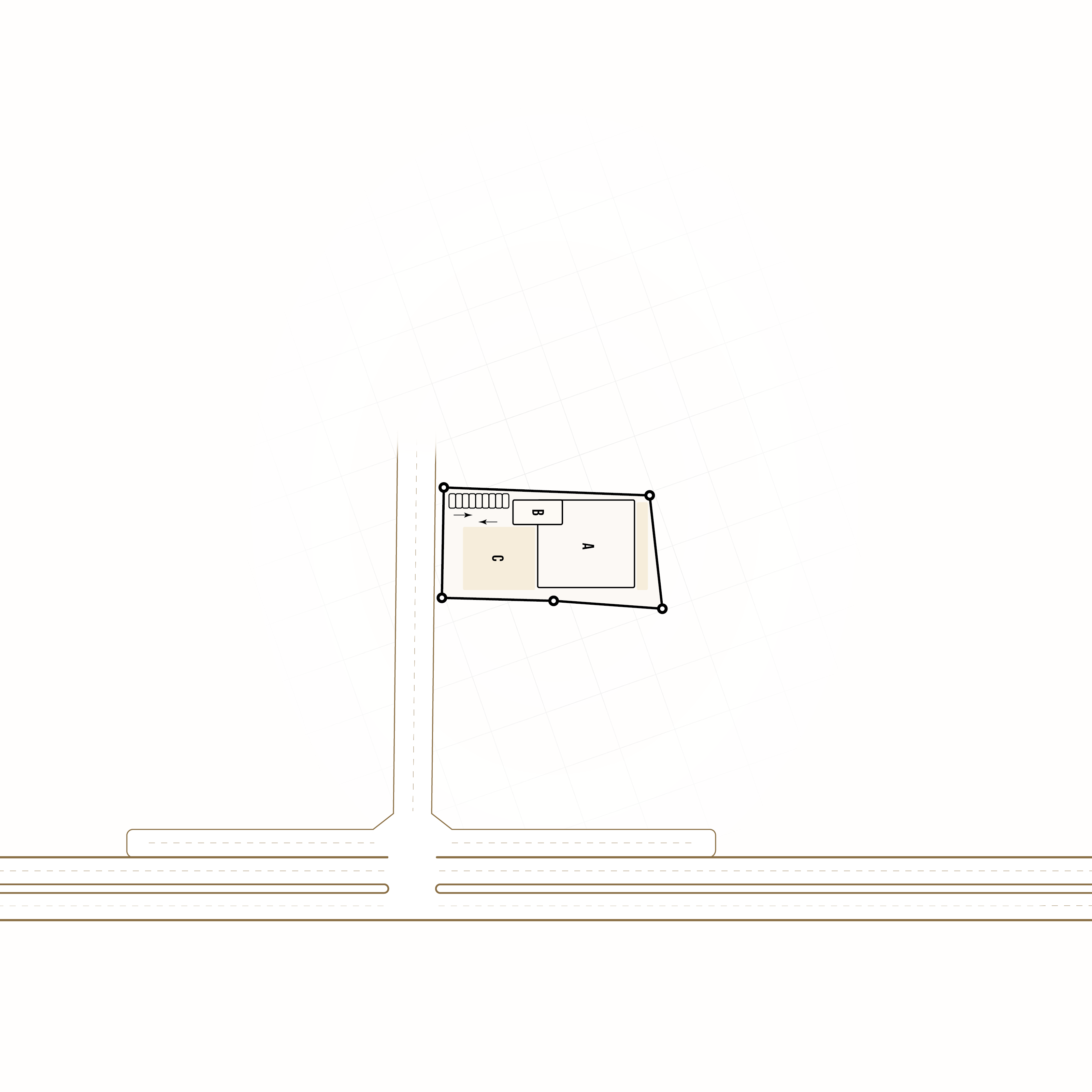 Illustrative urban logistics and fulfilment hub plan.